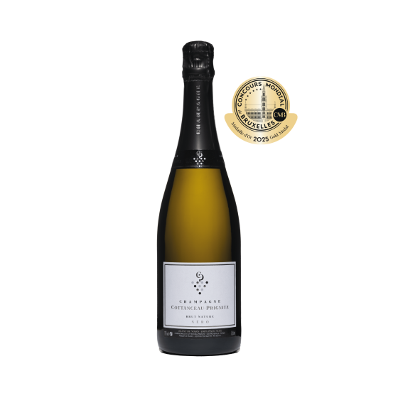 Champagne COTTANCEAU-PRIGNITZ BRUT Nature NERO, Blanc de Noirs, 100 Pinot Noir