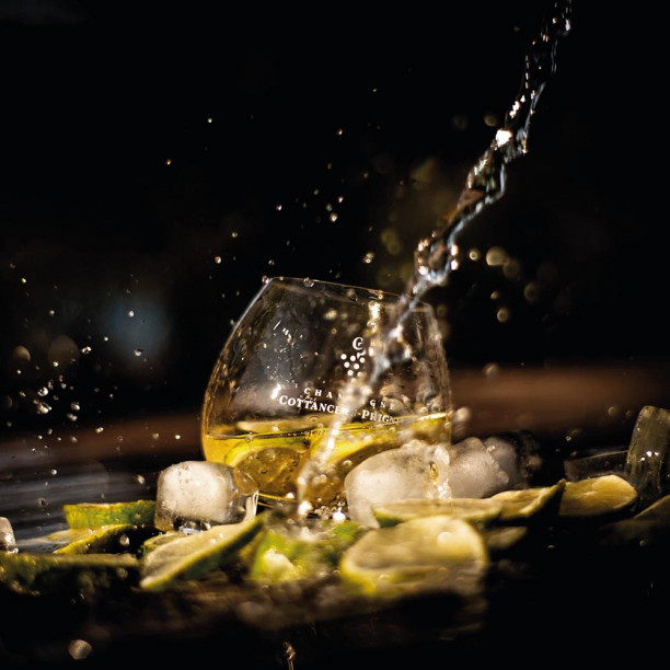Champagne COTTANCEAU-PRIGNITZ demi-sec ICE BY CP, champagne cocktail Champagne COTTANCEAU-PRIGNITZ demi-sec ICE BY CP, champagne cocktail