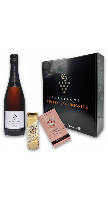 Champagne COTTANCEAU-PRIGNITZ coffret gourmand